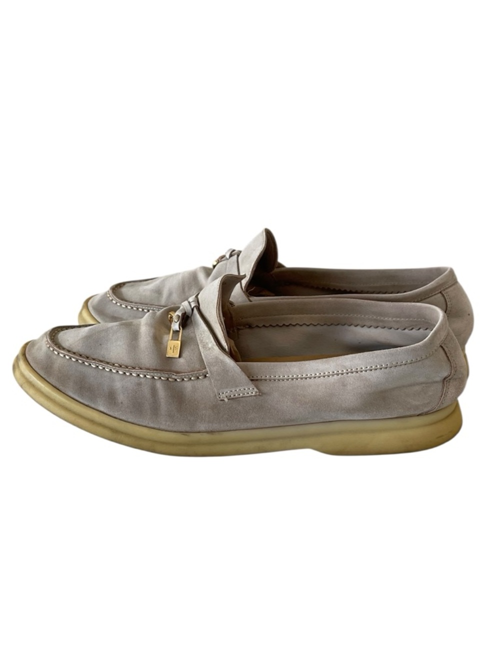 Lora piana Summer Walk Suede Loafers Women's Size: 8 | IT 38